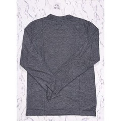 NWT Level Ten Long Sleeve Knit Charcoal Jersey Small