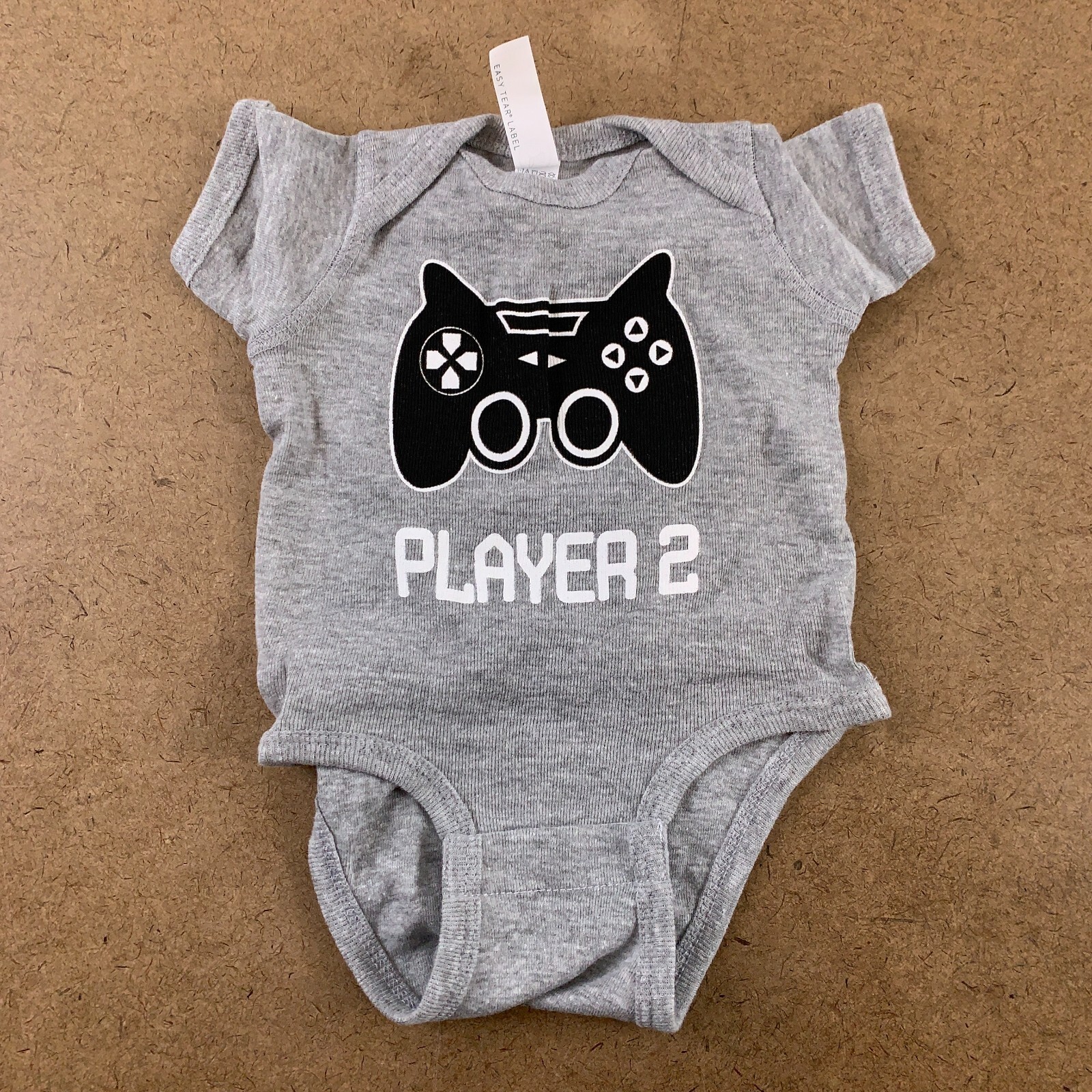 Adult Medium & Newborn Gaming Player One Player Two T-Shirt & Bodysuit Set New gallery