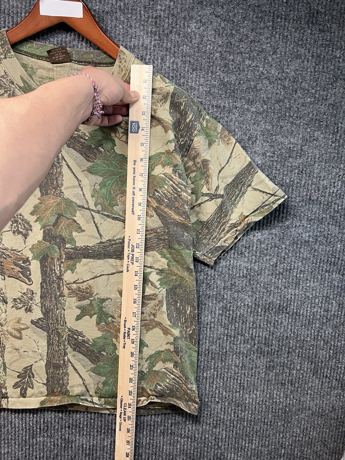 Vintage Realtree Camo Single Stitch T Shirt Size Large Made In USA Hunting gallery