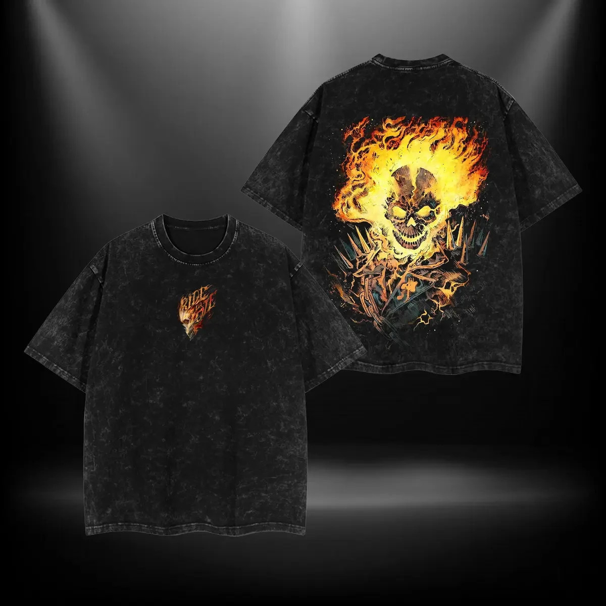 Ghost rider V2 – MTU Menswear Gift for movie fans Top Apparel Classic