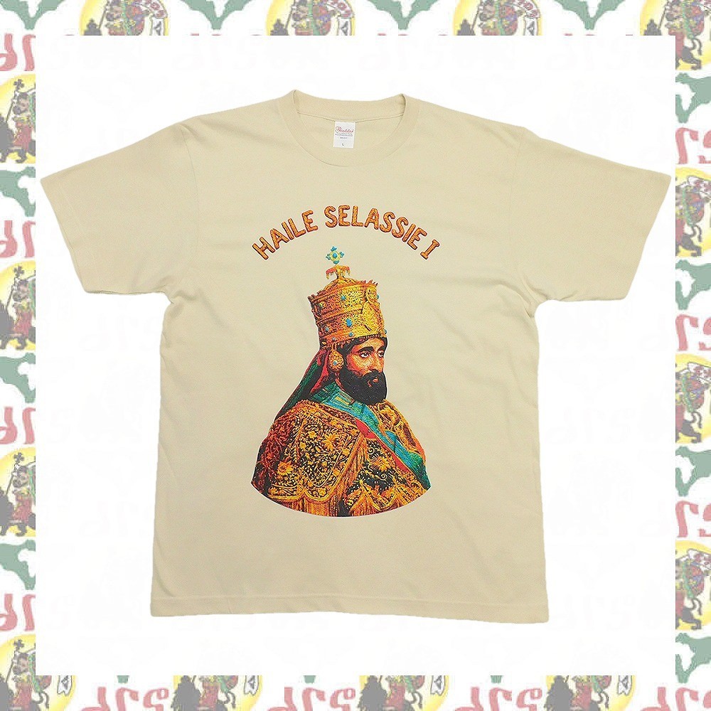 Haile Selassie I [drs] 5.6oz T-Shirts Roots Reggae Africa Ethiopia Jamaica gallery