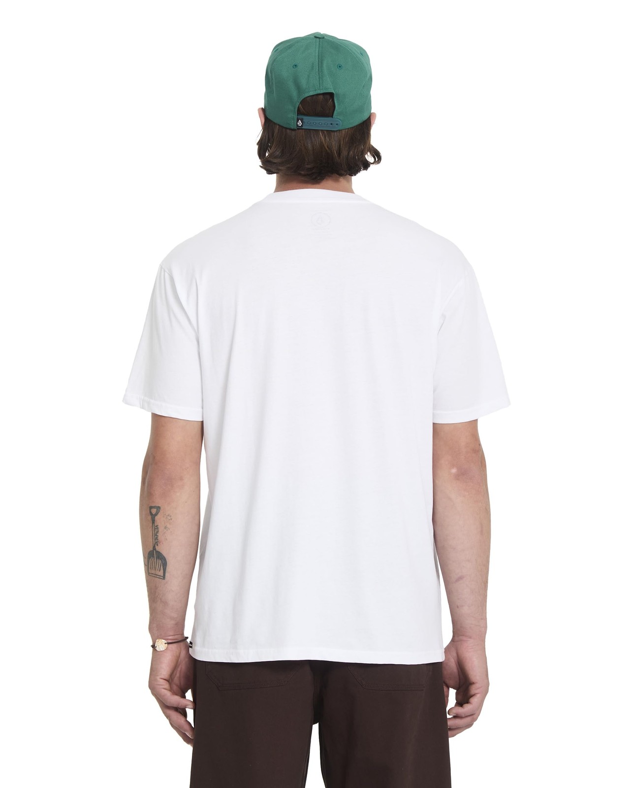 Men's Short Sleeve Logo T-Shirt – Lightweight Cotton Crewneck Casual Tee, Whi... gallery