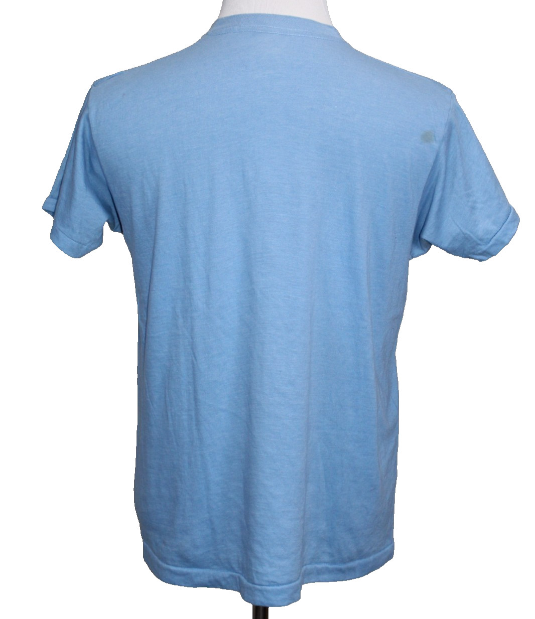 Vintage John Lennon “Bag One” Art Tee Sketch T-Shirt Blue Small USA 70s Beatles gallery