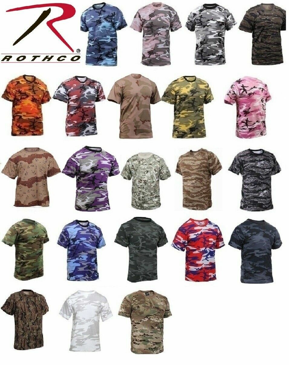 MAY DAY SALE! T-Shirt Digital Camouflage Camo Rothco Military Style Tagless gallery
