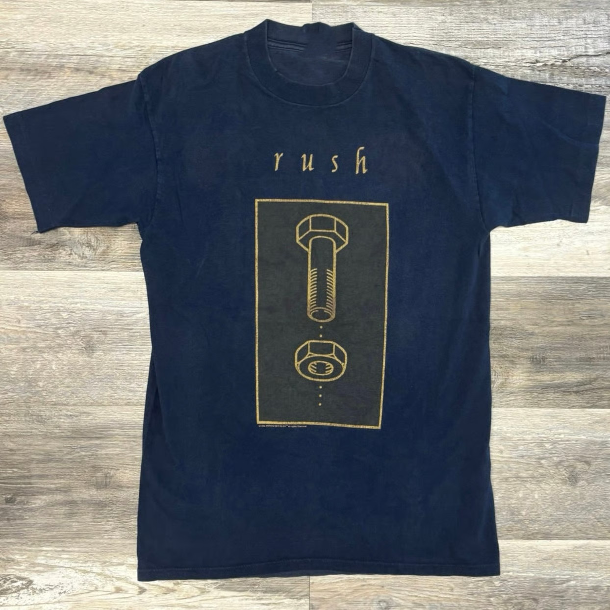 90s 1994 Rush Counterparts Navy Blue T Shirt All Size S-5XL Gift Fan BT950 gallery