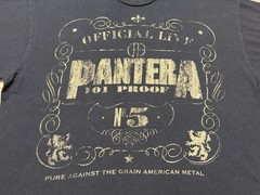 Pantera Shirt Mens Extra Large 101 PROOF 2010 Shirt Mens Black