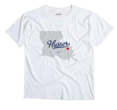 Husser Louisiana LA T-Shirt MAP