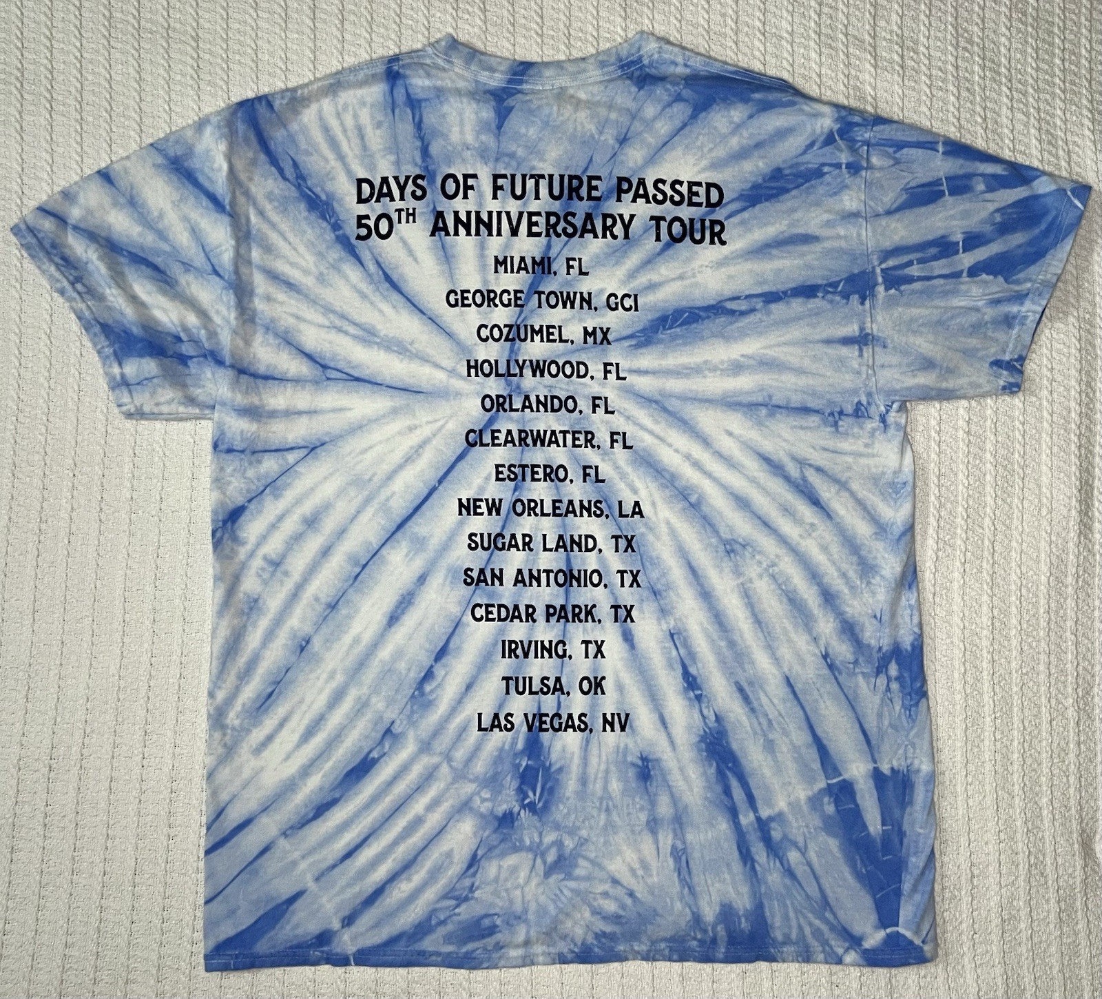MOODY BLUES Days of Future Passed 50th Anniversary Tour 2017 Concert XL 23 X 30” gallery