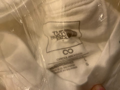 The North Face Unisex Evo State SS Tee, Style# NF0AFQEIH21, Size L, Color White