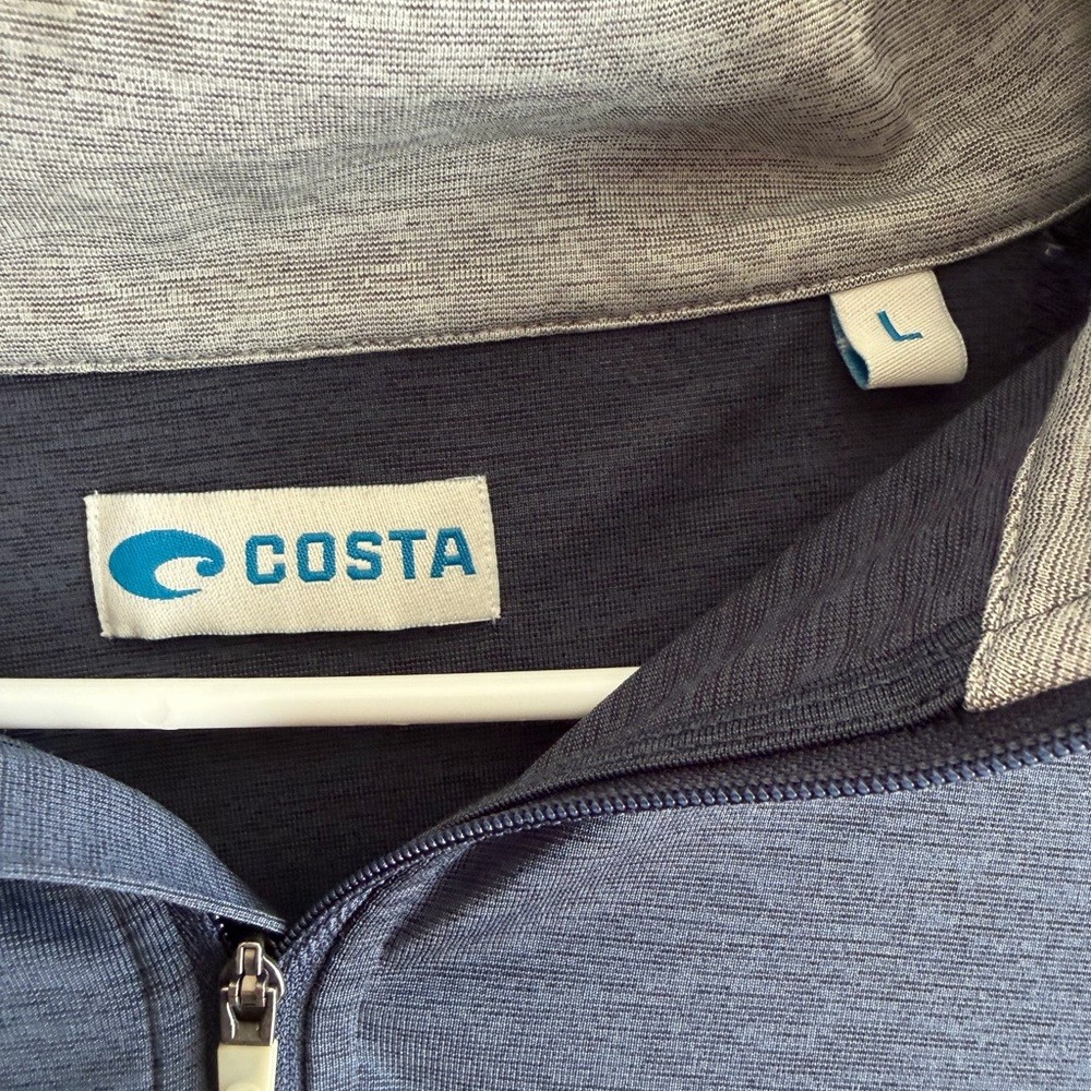 Costa Navy Quarter-Zip Pullover gallery