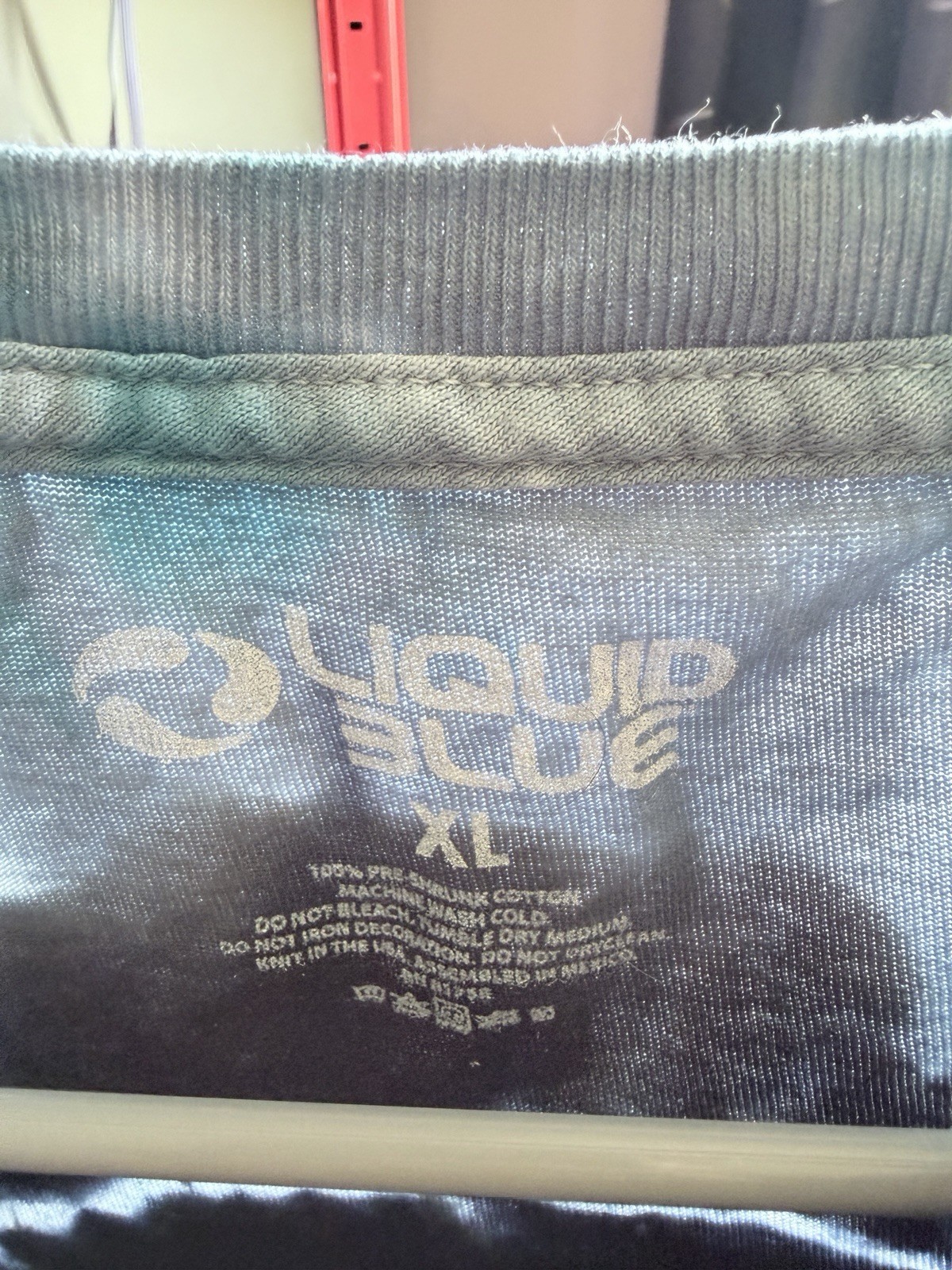 Grateful Dead & Company Liquid Blue 2021 Tour T Shirt Size XL Blue Black Tie Dye gallery