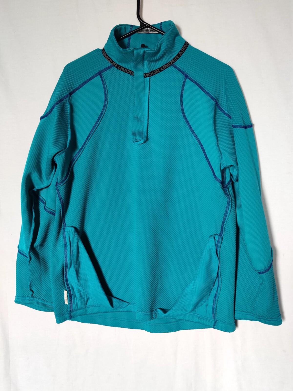NWOT UNDER ARMOUR Men's Tech 1/2 Zip All-season-Gear Long Sleeve Pullover Sz M gallery