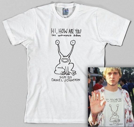 Daniel Johnston Hi How Are You Grunge Indie Music Unisex T Shirt Tee Top gallery