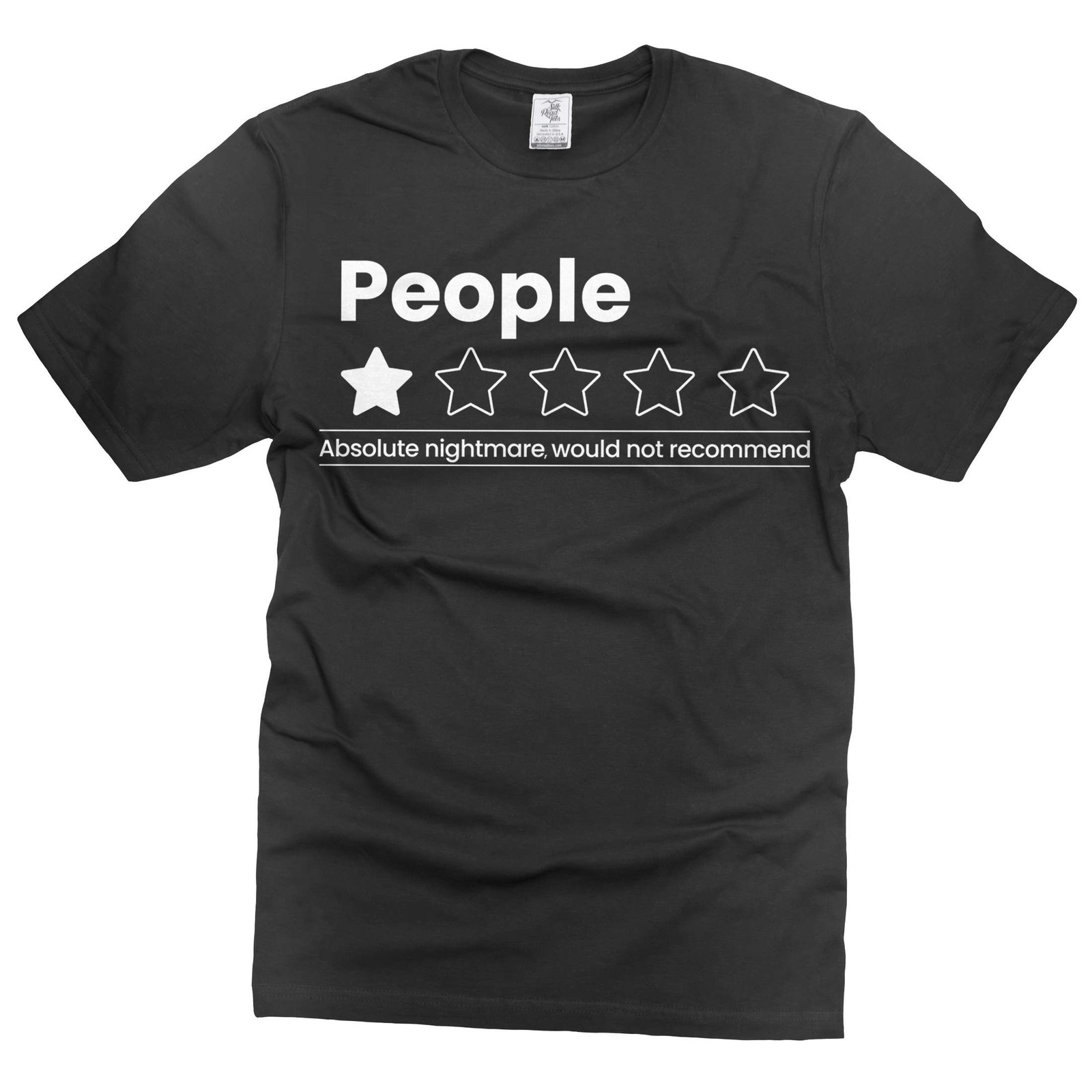 Funny Introvert Shirt People Not Recommend T-Shirt Anti Social Person Gift Tee gallery