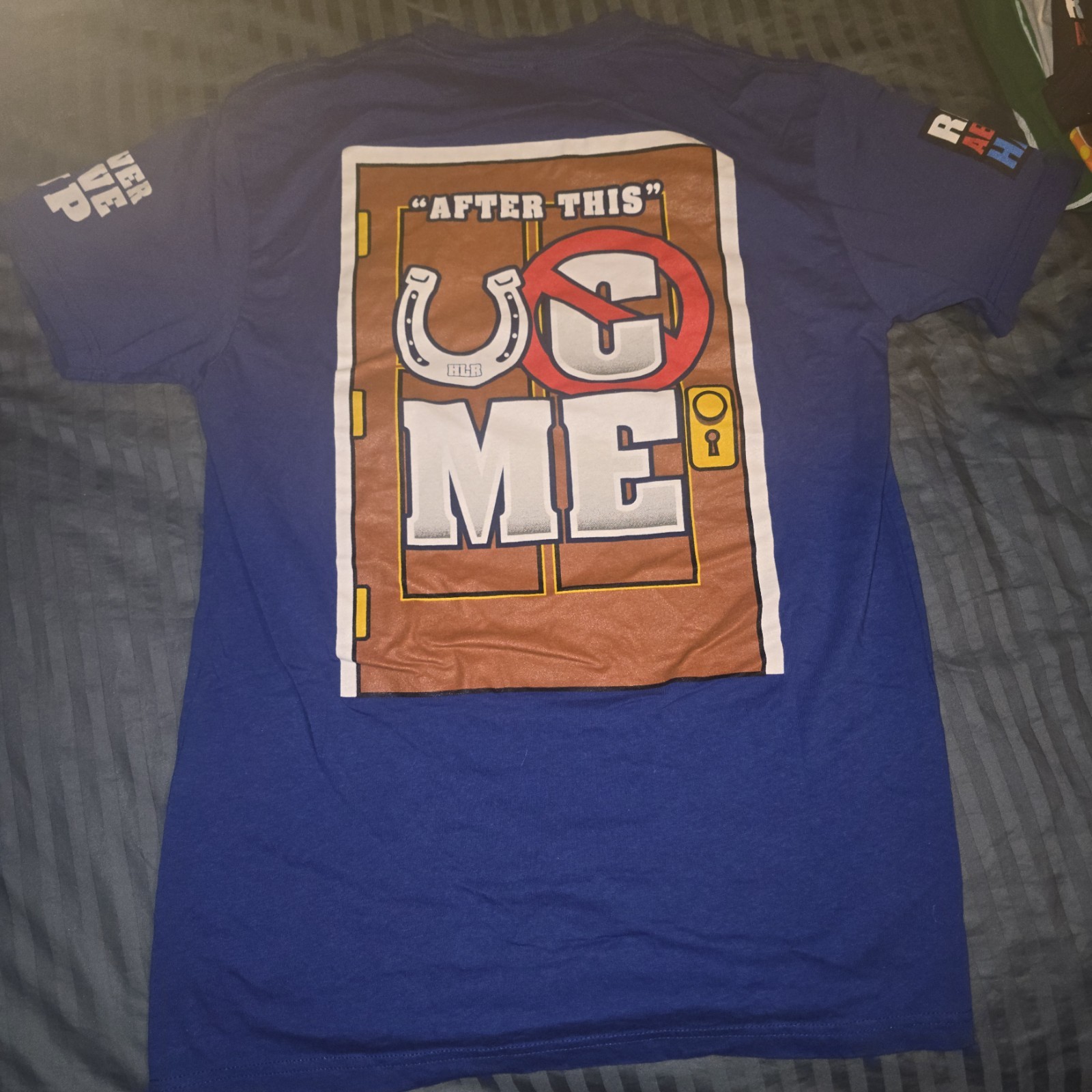 WWE John Cena Farewell Tour T-Shirt Indianapolis Royal Rumble, Size MED gallery