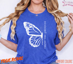 Unisex Half Butterfly “Trust the Process T-Shirt, Men T shirt,Women T shirt Gift