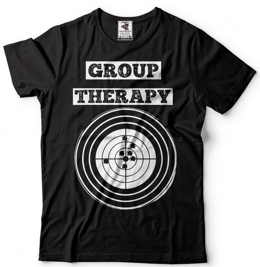 Group Therapy T Shirt 2nd Amendment Gun Laws Rights T-shirt Shooting Range Shirt gallery