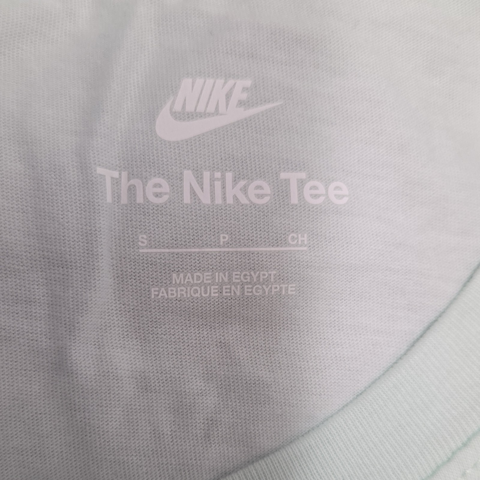 Nike The Nike Tee Men's S Mint Green Cotton Jersey Graphic Crew Neck T-Shirt gallery