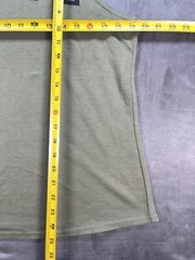 FGXFL Flag Nor Fail OD Green Workout LIFT HEAVY Tank Top Shirt Medium Exercise
