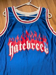 Hatebreed Basketball Jersey Band Full Size S to 5XL Blue AJ293