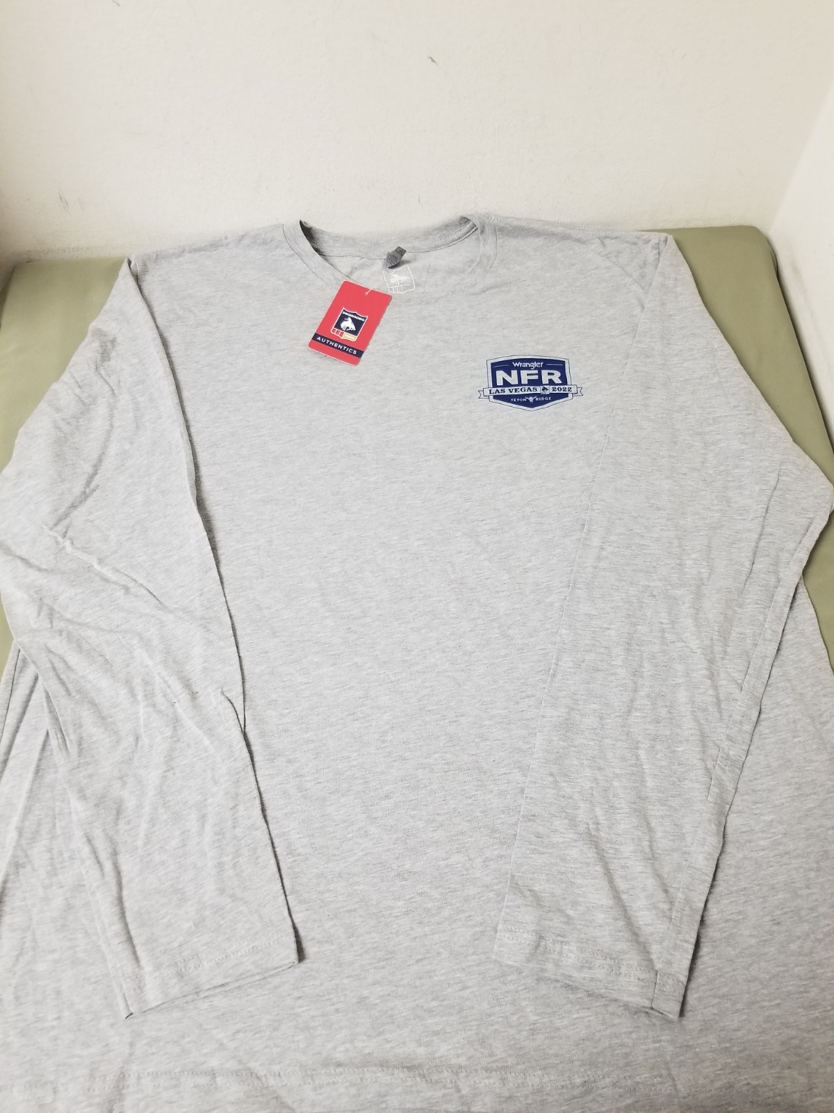 New Pro Rodeo Mens Western Bull Riding L/S T-Shirt. gallery
