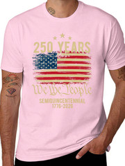 American 250th Anniversary Celebration 250 Years USA Service T-Shirt