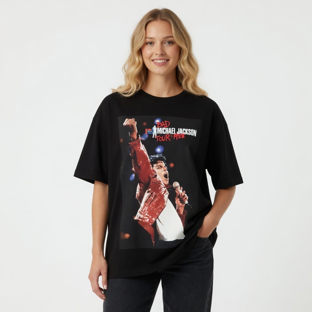 Vintage 80s Pop Music Tour Inspired Graphic T Shirt Retro Fan Tee gallery