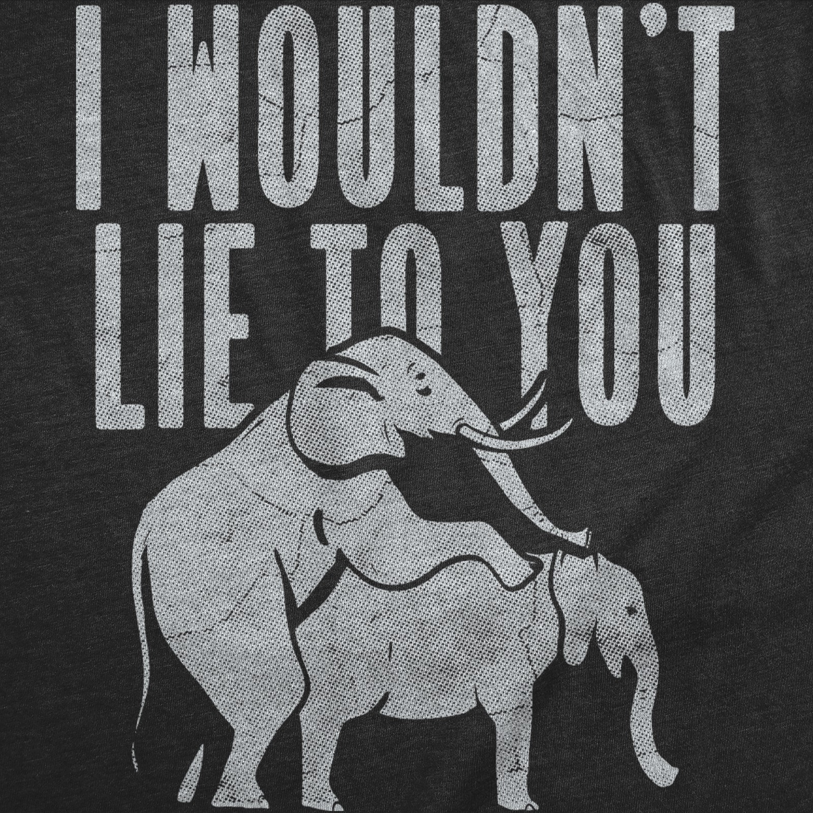 Mens Funny T Shirts Theres Two Elephants On The Back Of My Shirt gallery