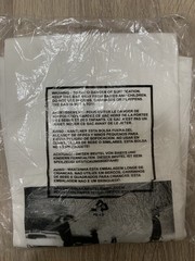 Supreme Crew 96 Tee White’ (Clip Tee) Size Small SS24 Authentic Brand New Sealed