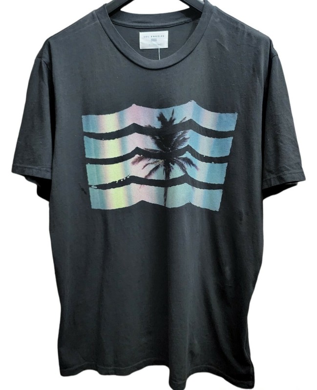 ***Sol Angeles Anthropologie Men’s Graphic Dark Gray T-Shirt Size ( L )NWT