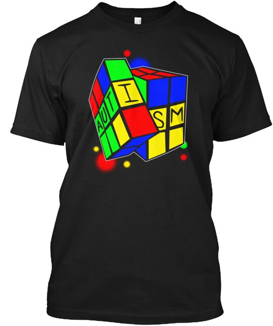 Autism Rubic T-Shirt Made in the USA Size S to 5XL gallery