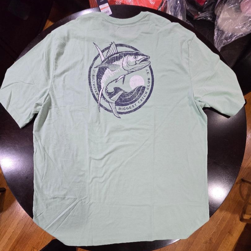IZOD Salt Water Men's Graphic Short Sleeve Tee Shirt Sz LT,3XLT,6XB, gallery