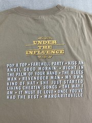 Vintage Alan Jackson Size Large Under The Influence Tour Tee Shirt Country