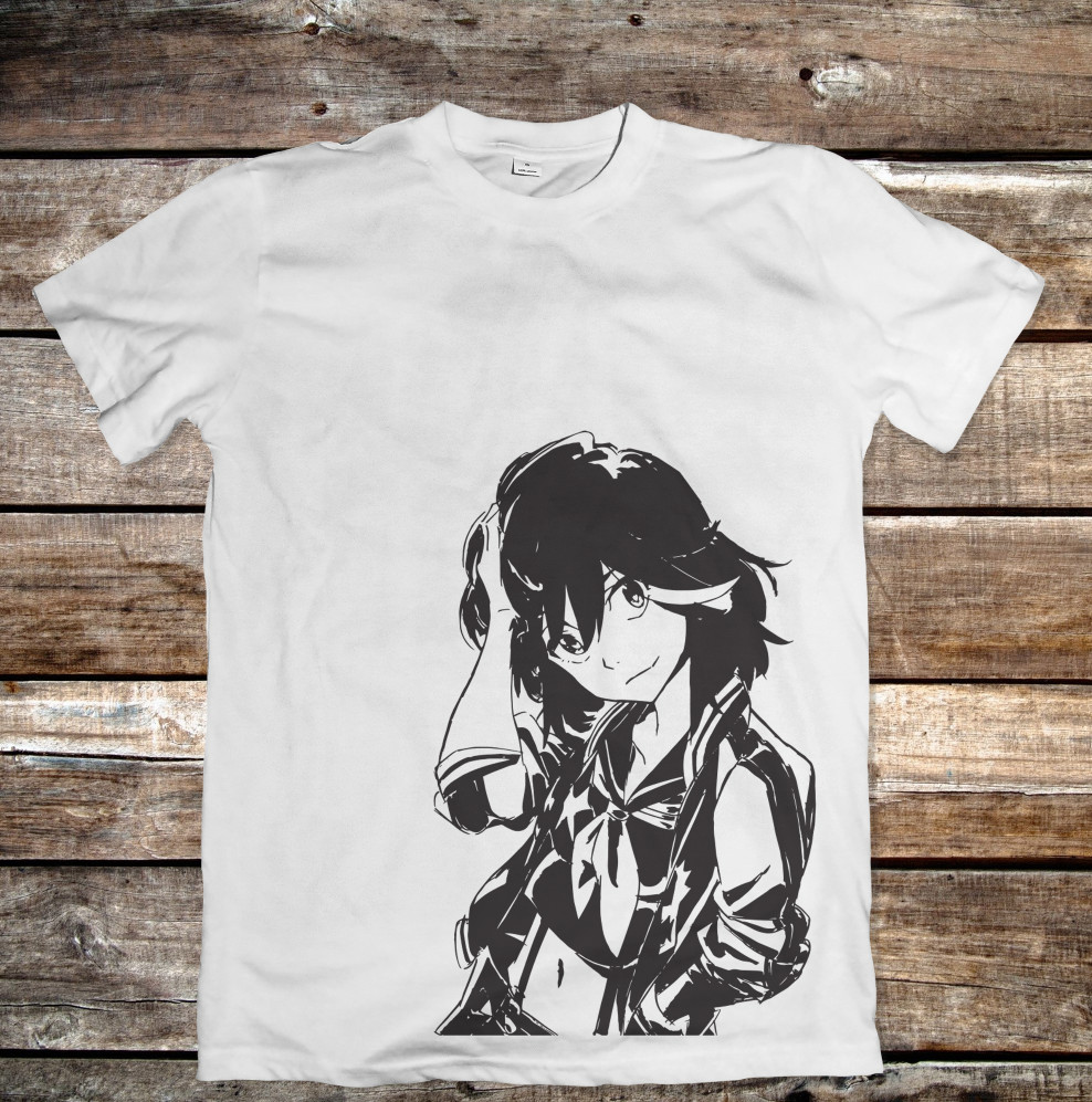 Kill La Kill Ryoko Anime Manga Graphic T- Shirt Unisex apparel Reto Tee gallery