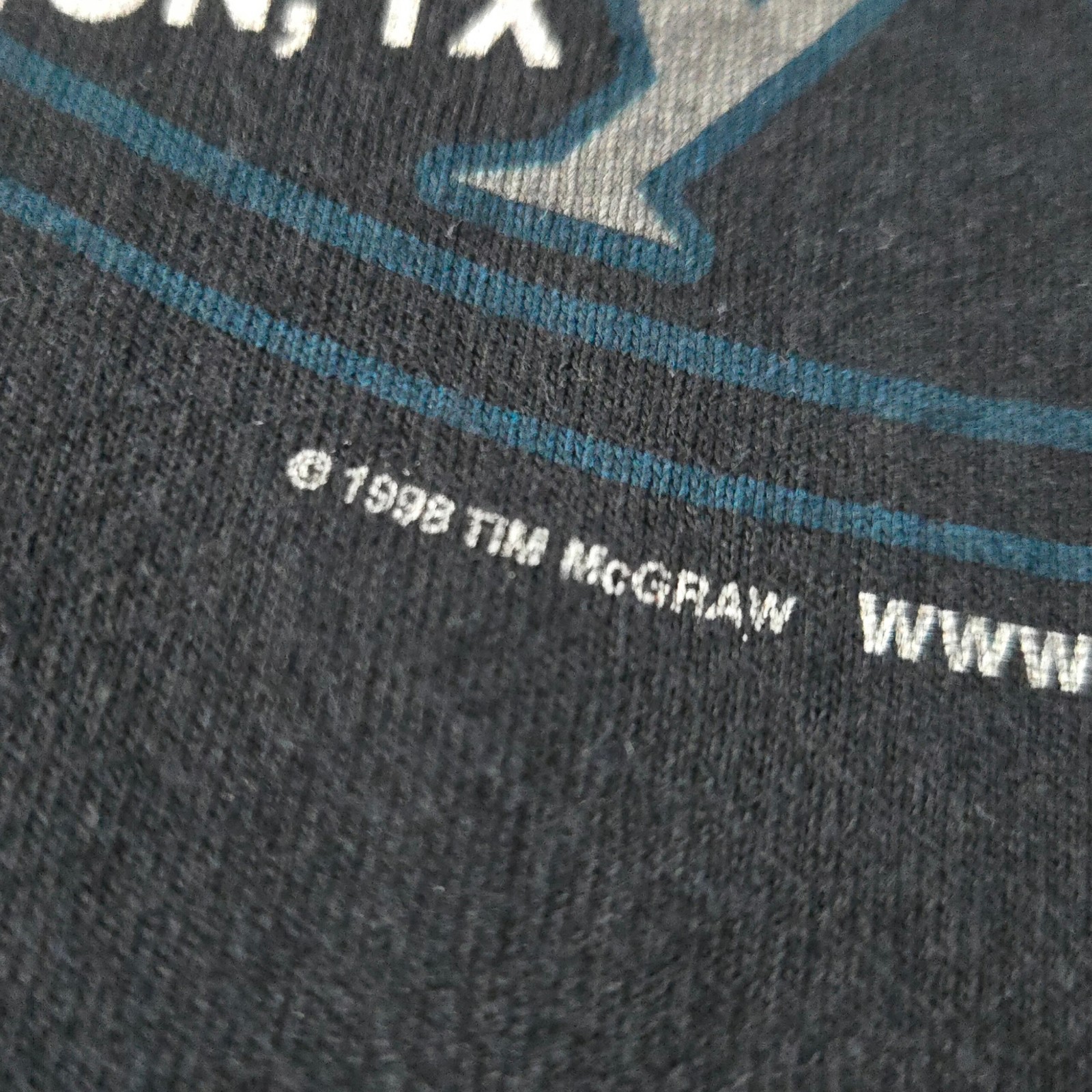 1998 Tim Mcgraw Everywhere Tour Vintage front and back graphic tee - Mens XL gallery