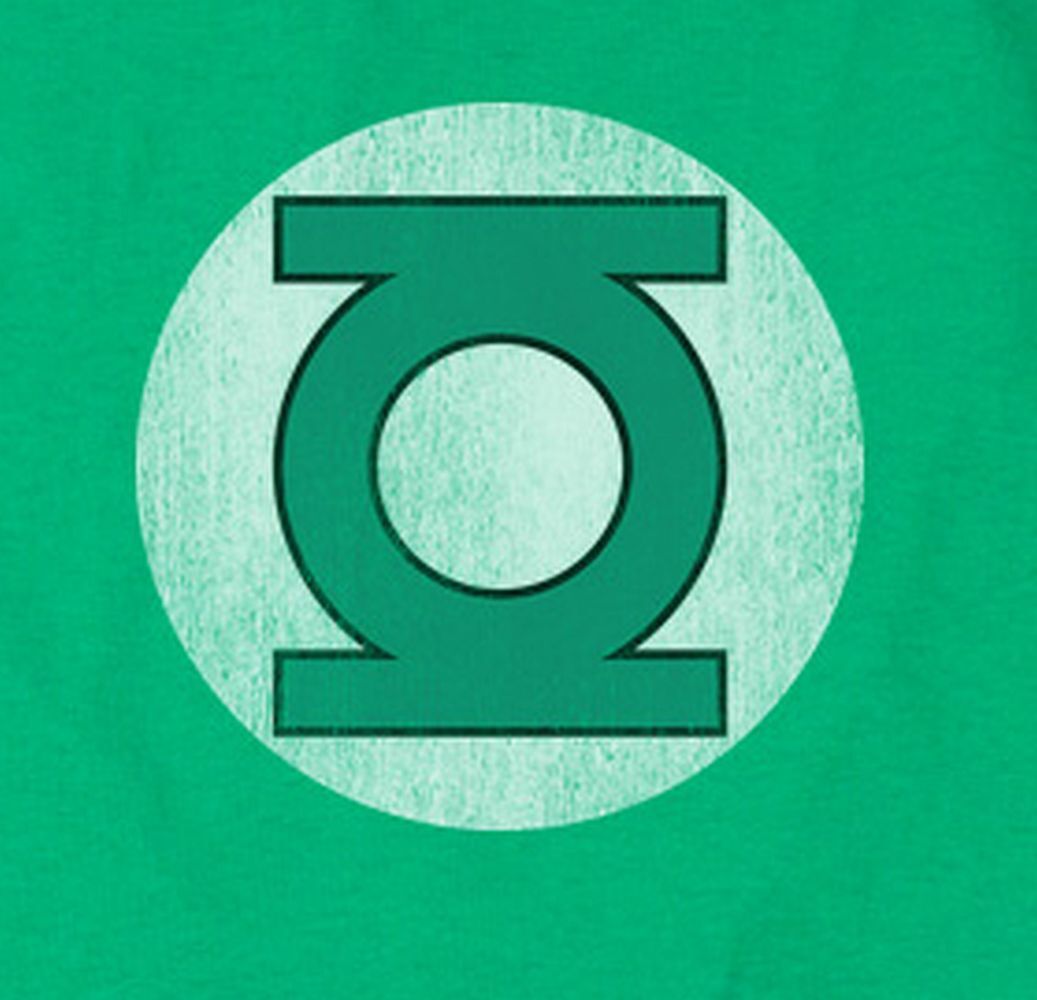 Green Lantern "Distressed Logo" T-Shirt - through 4X gallery
