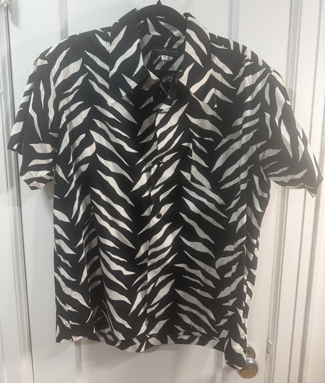 Attractions Japan Zebra 40’s 50’s Loop Collar Wearmasters Sold Out Size 42