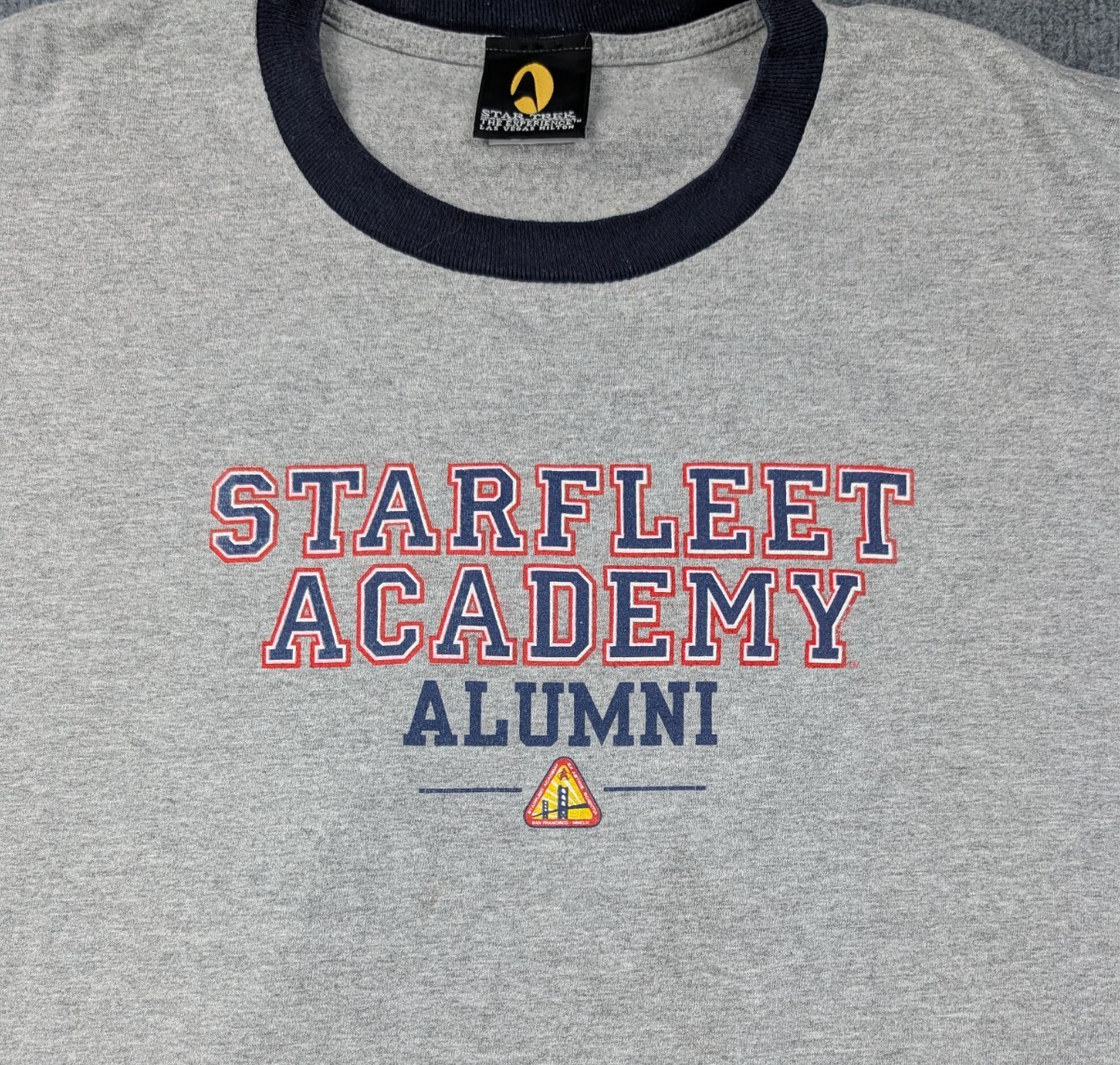 Vintage Star Trek Shirt Mens 2X Raglan Tee The Experience 90s Retro Sci Fi Retro gallery