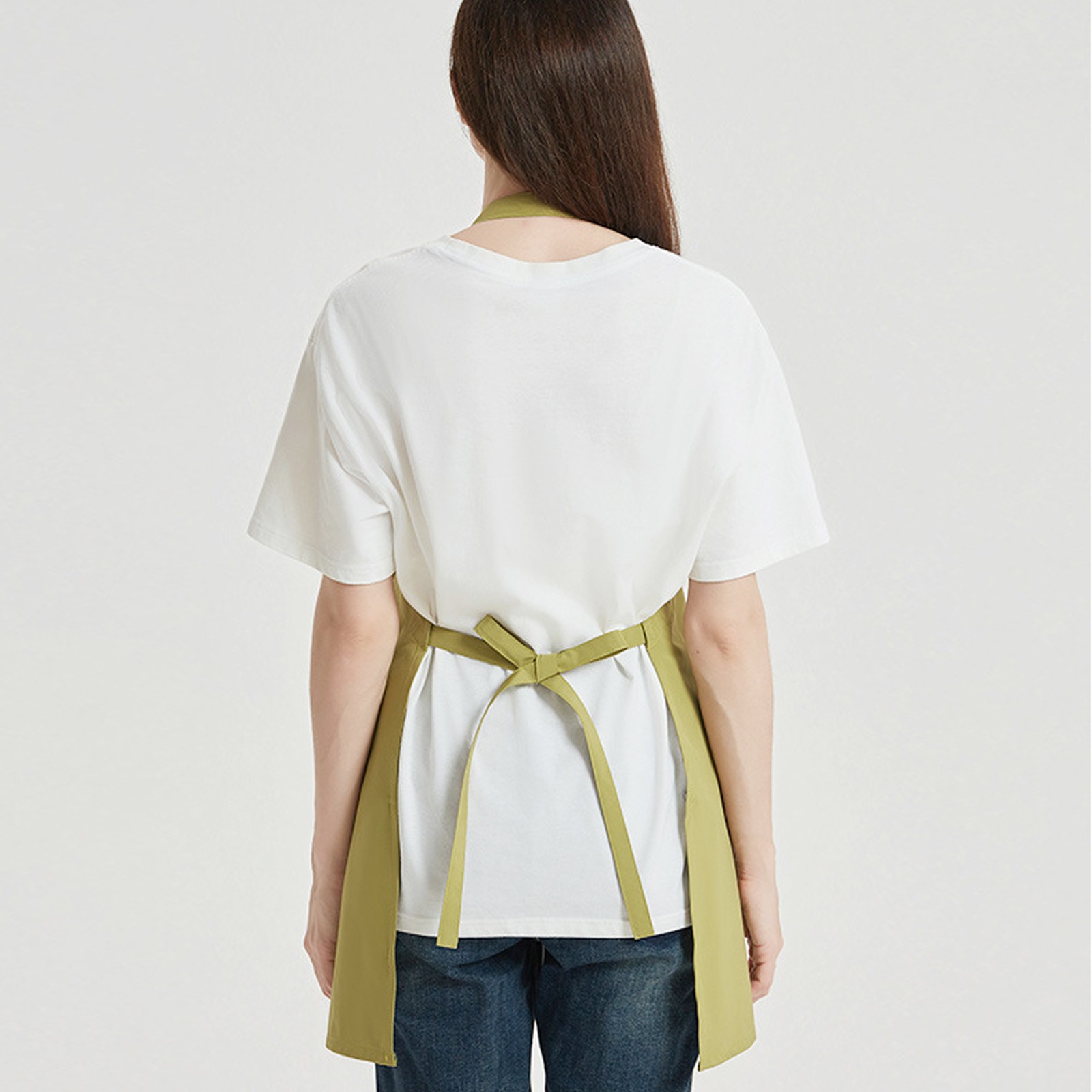 Silver Fiber EMF Shielding Apron Anti-Radiation EMI Kitchen Computer Blue/Green gallery