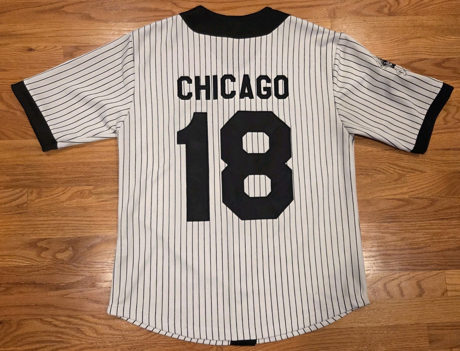 Fall Out Boy Mania Jersey XL 2018 Double Sided Pete Wentz Patrick Stump Chicago gallery