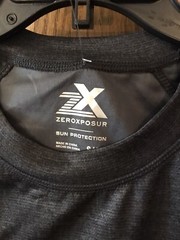 Men’s ZEROXPOSUR Indigo Crew Neck Active Short Sleeve T-Shirt Size Small