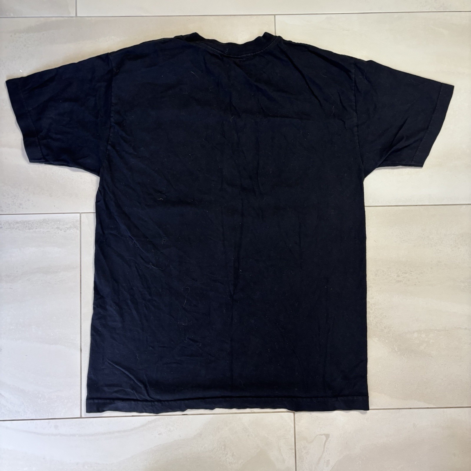 Famous Stars & Straps Band Graphic T Shirt Black Pink Medium Y2K gallery