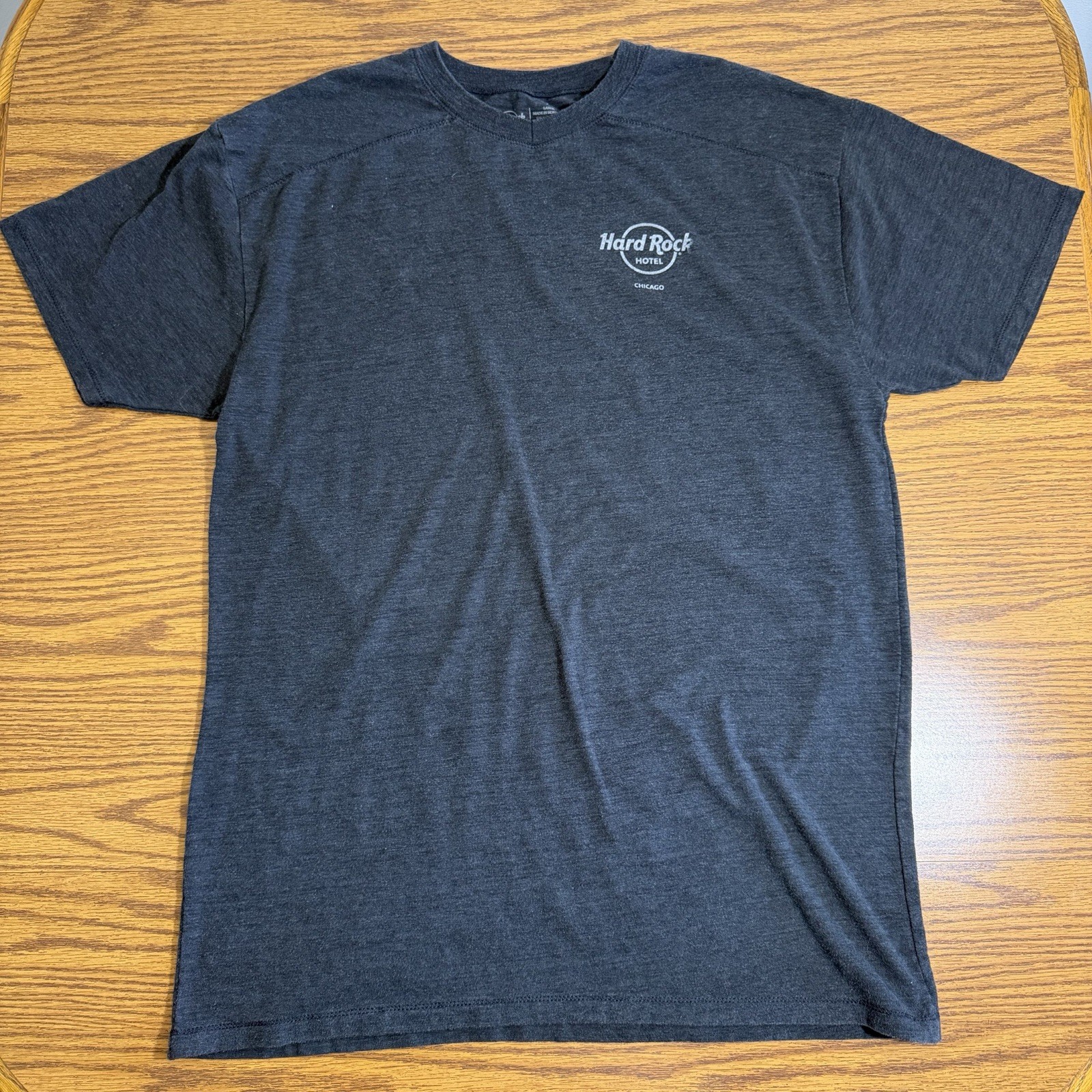 Hard Rock Chicago T Shirt – Large – Grey
