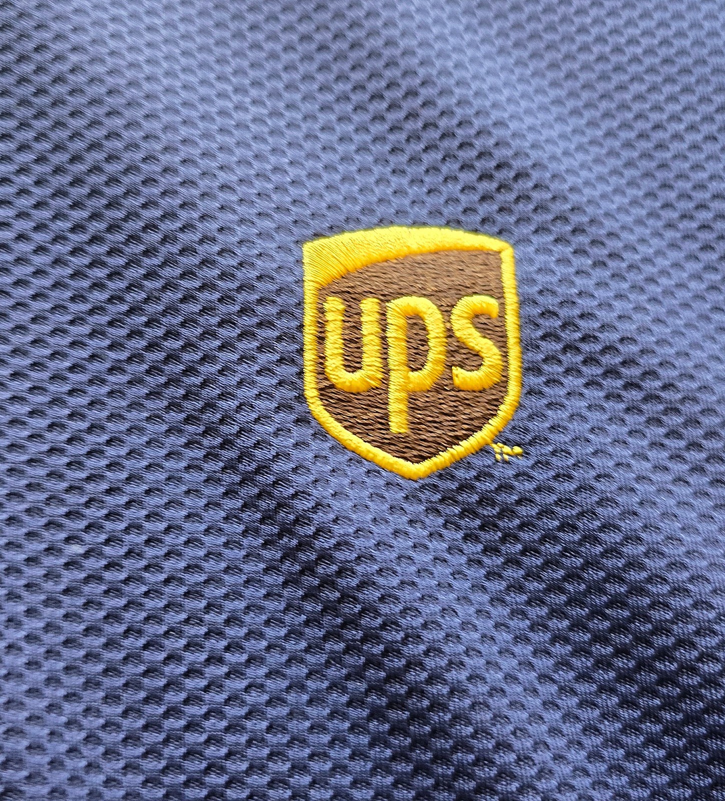 United Parcel Service UPS Men's Sport-Tek Long Sleeve Blue Pullover 1/4 Zip LG gallery