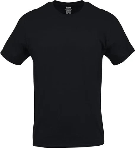 Gildan (6-pack) Black Solid Ultra Cotton Short Sleeve Blank Tee T-Shirt S-XL gallery