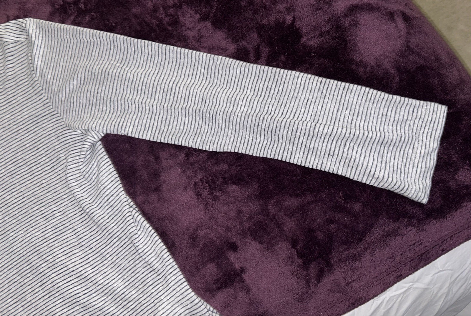 Club Monaco Striped 100% Linen Long Sleeve Shirt-XS-NWOT-Unworn-Perfect-MSRP$110 gallery