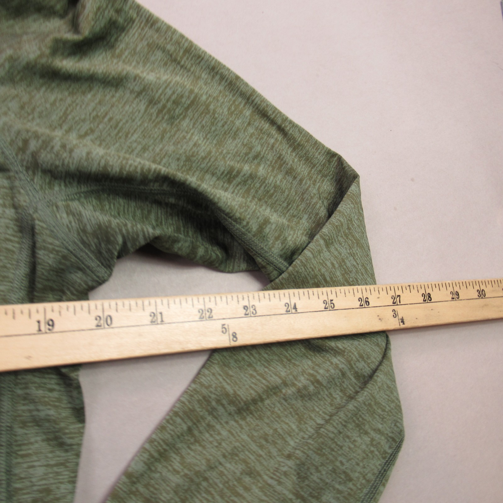 Prana Shirt Mens Medium Long Sleeve Crew Neck Pullover Outdoors Green gallery