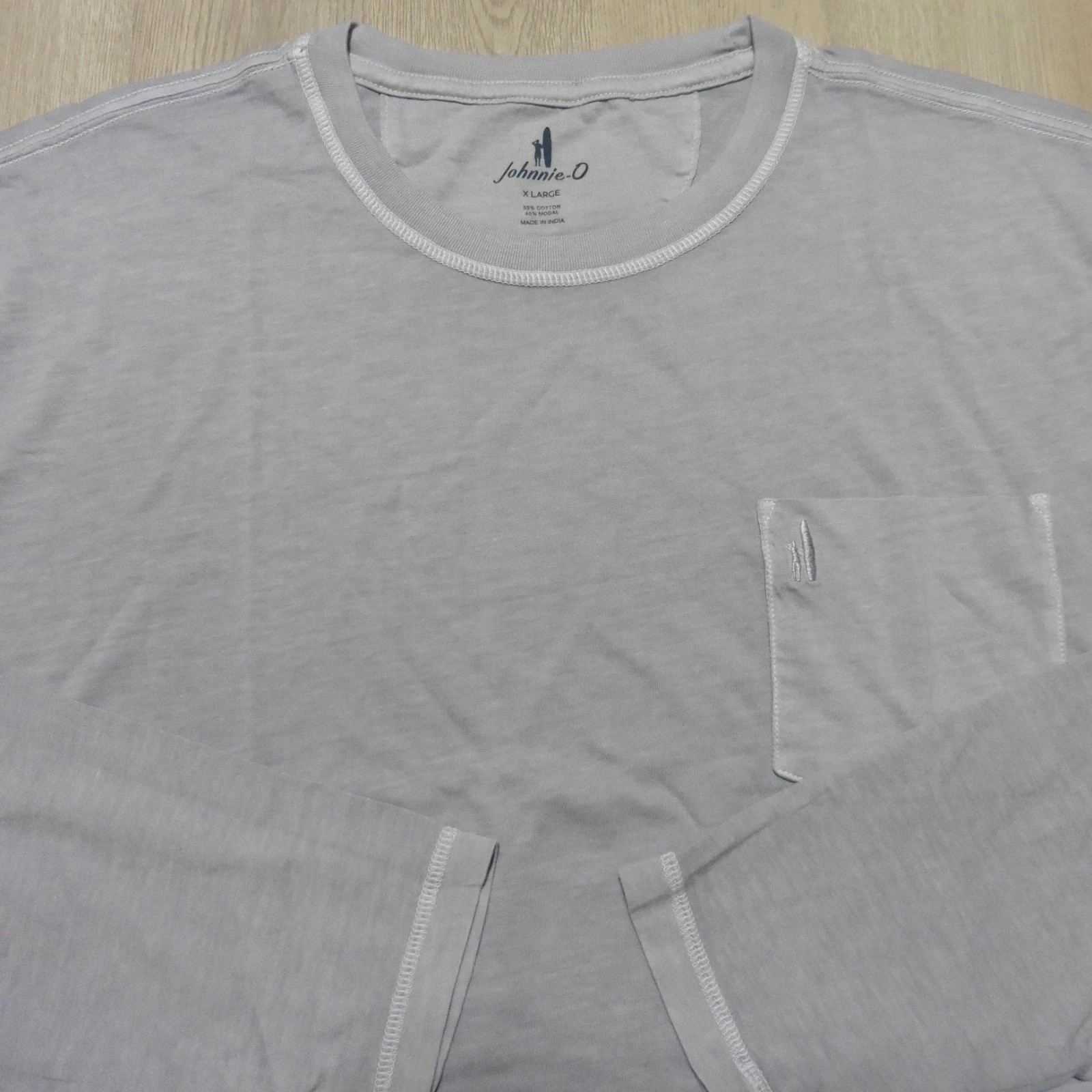 JOHNNIE-O Mens S M L XL 2XL T SHIRT BRENNAN 2.0 LONGSLEEVE GOLF TEE COTTON/MODAL gallery