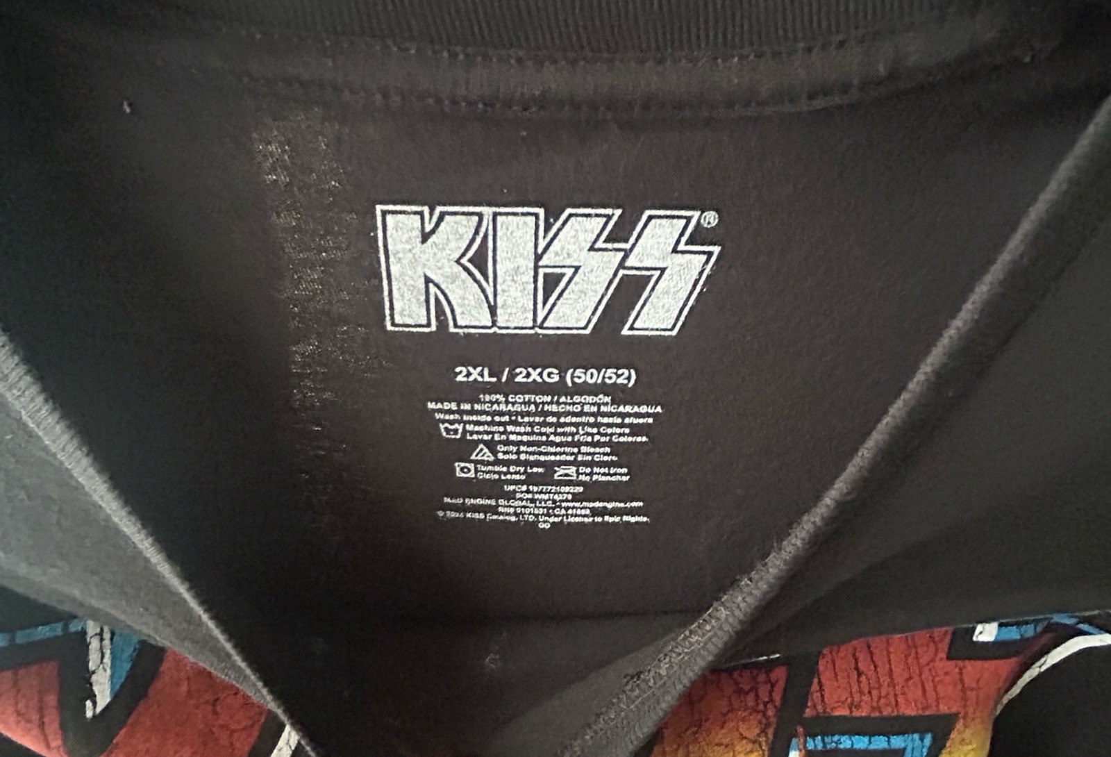 KISS Alive In ‘75 BRAND NEW Size 2XL Men’s Black Concert T-Shirt gallery