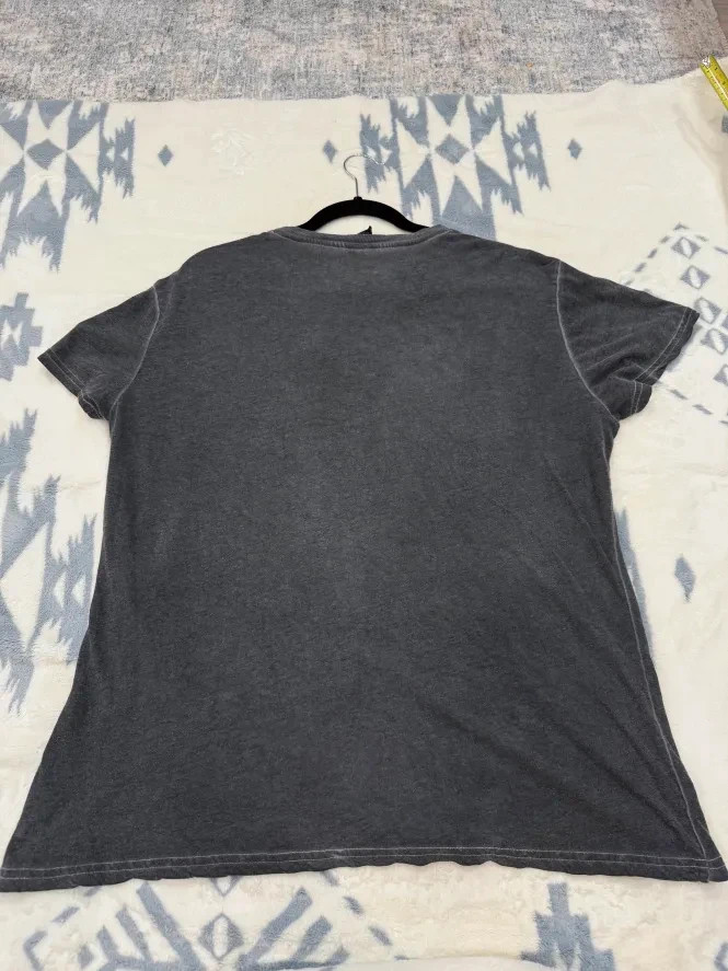 Club Tattoo San Francisco Skull Headrush Savage Shirt Medium Rare Dark Gray OOP gallery